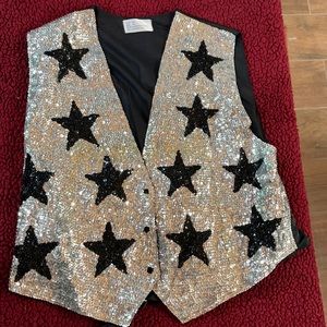 Sparkle and Shine sequin Vest